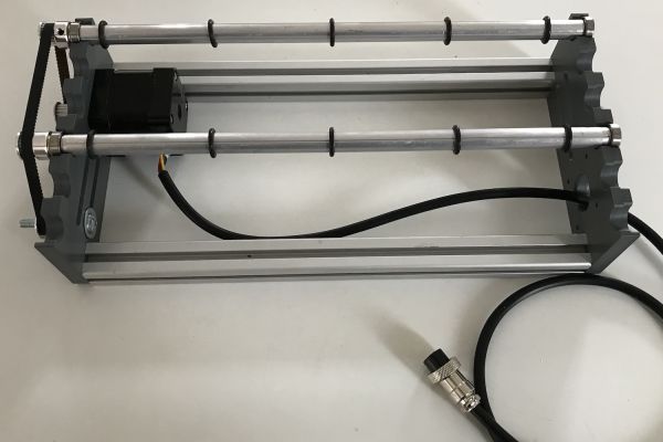 Axe rotatif laser